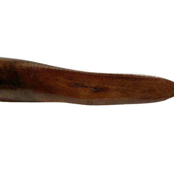 Shorebird Roadrunner Decoy Hand Carved Natural Wood Sculpture Decorative USA - Picture 5 of 8